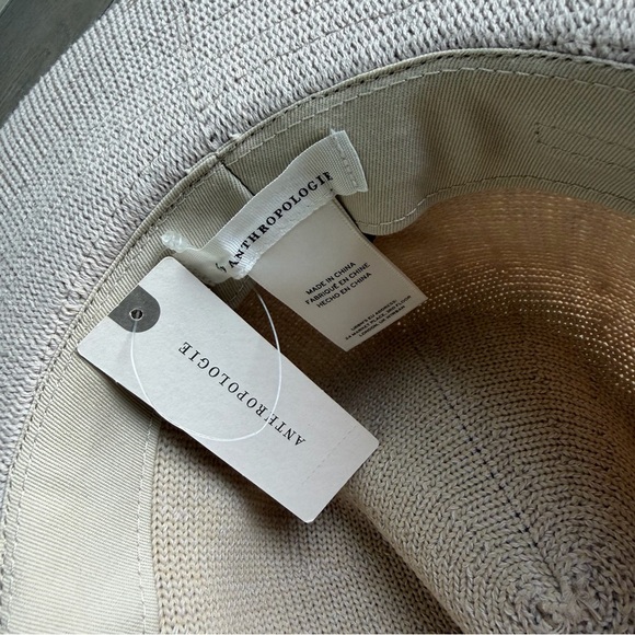 Anthropologie Carolina Leather Trimmed Rancher Hat | New With Tags | Size: ALL - Picture 7 of 8